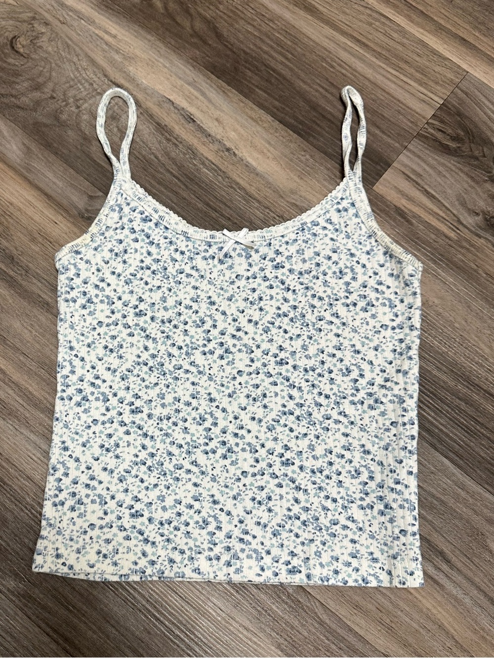 Brandy Melville Skylar Floral Print Tank Top